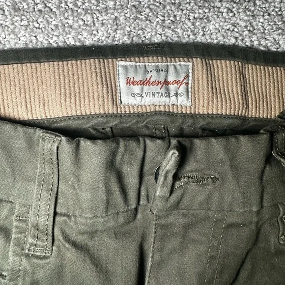 Weatherproof Olive Green Vintage Pants - Picture 3 of 4